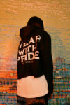 Timmyxtream chromè crop logo hoodie