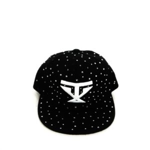 Logo rhinestone hat